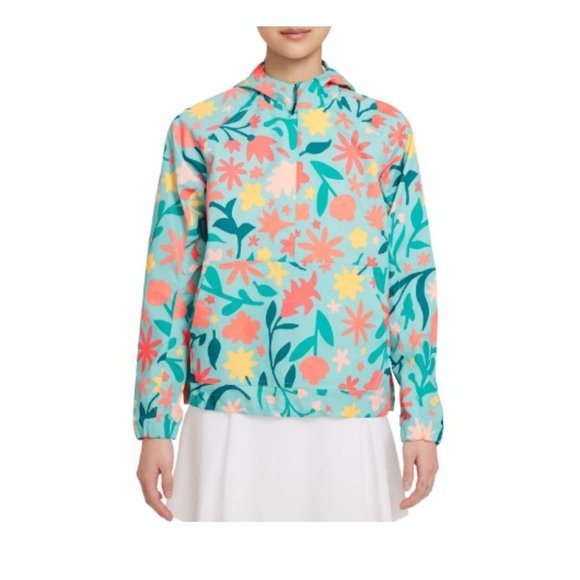 nike men's shield anorak golf jacket